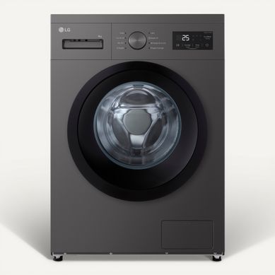 Lave-linge hublot LG F94N14SLS 9kg Lave-linge hublot LG F94N14SLS 9kg vue de face