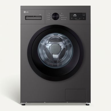 Lave-linge hublot LG F84N14SLS 8kg Lave-linge hublot LG F84N14SLS 8kg vue de face