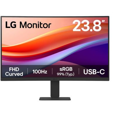 Écran Incurvé 23,8" 24u421a-b Fhd Va 100 Hz USB-c 15 W 1500r Écran Incurvé 23,8" 24u421a-b Fhd Va 100 Hz USB-c 15 W 1500r