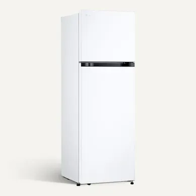 Réfrigérateur 2 portes LG GTBV20SWGKD 266L Blanc Réfrigérateur 2 portes LG GTBV20SWGKD 266L Blanc vue 3/4