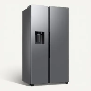 Réfrigérateur Américain SAMSUNG RS80F64KET 640L Inox Réfrigérateur Américain SAMSUNG RS80F64KET 640L Inox vue 3/4