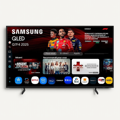 Téléviseur QLED 65" (163 cm) 4K Ultra HD Smart TV - Tq65q7f4