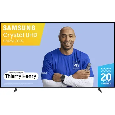 Téléviseur 4K UHD 55'' 140 cm SAMSUNG 55U7025F Téléviseur 4K UHD 55'' 140 cm SAMSUNG 55U7025F vue de face