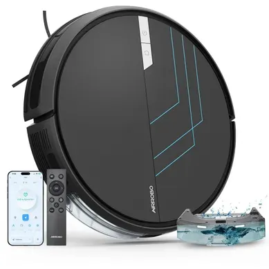 P30 Aspirateur Robot 3000 Pa, Compatible Wi-fi, App Et Voix