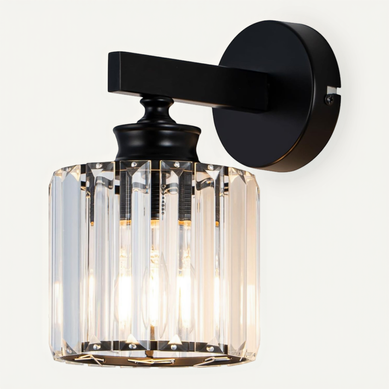 Applique Murale Cristal Moderne E27 Luminaire Design Chambre Salon (sans Ampoule)