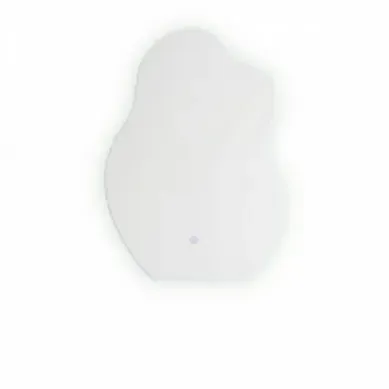 Miroir De Salle De Bain LED Asymétrique 50x70cm, Tactile,antibuée,dimmable 3000-6500k,ip44,lumineux. Miroir De Salle De Bain LED Asymétrique 50x70cm, Tactile,antibuée,dimmable 3000-6500k,ip44,lumineux.
