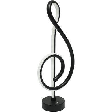 Lampe De Table LED Sans Fil Tactile Dimmable En Noir Pour Salon Et Chambre