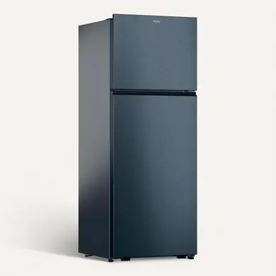 Réfrigérateur 2 portes HAIER HPR5718DNMB 464L Noir glass vue 3/4