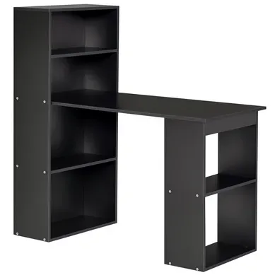 Bureau Informatique - Panneaux De Particules - Noir - 120 X 55 X 120 Cm