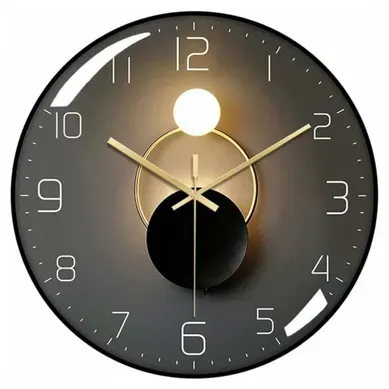 Moderne Horloge Murale Silencieuse,pendule Murale De 30 Cm De Diamètre, Horloge Murale Ronde Numér Moderne Horloge Murale Silencieuse,pendule Murale De 30 Cm De Diamètre, Horloge Murale Ronde Numér