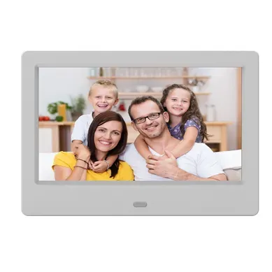 Cadre Photo Numérique 7" (blanc), Album Photo Électronique, Lecteur Vidéo USB, Cadre Photo Cadre Photo Numérique 7" (blanc), Album Photo Électronique, Lecteur Vidéo USB, Cadre Photo