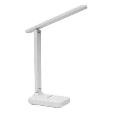 Lampe De Bureau à LED, Rechargeable Par USB, 3 Niveaux D'éclairage De Couleur, Blanc Lampe De Bureau à LED, Rechargeable Par USB, 3 Niveaux D'éclairage De Couleur, Blanc