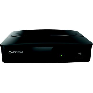 Adaptateur TNT STRONG SRT8209 HD NOIR Adaptateur TNT STRONG SRT8209 HD NOIR vue de face