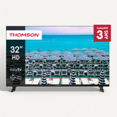 Téléviseur HD 32'' 81 cm THOMSON 32HD2S13 Téléviseur HD 32'' 81 cm THOMSON 32HD2S13 vue de face