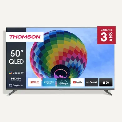 Téléviseur LED 50'' 126 cm THOMSON 50QG4S14 Téléviseur LED 50'' 126 cm THOMSON 50QG4S14 vue de face