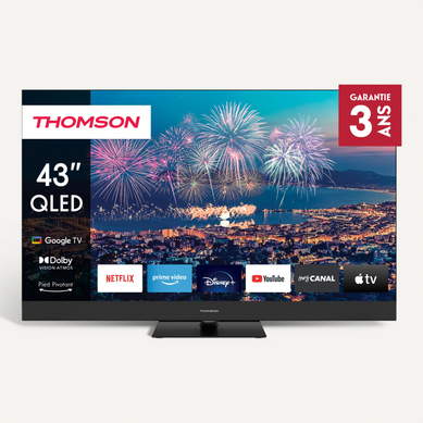 Téléviseur 43" (109 Cm) Qled Uhd Smart Google TV Plus - 43qg6c14 Téléviseur 43" (109 Cm) Qled Uhd Smart Google TV Plus - 43qg6c14