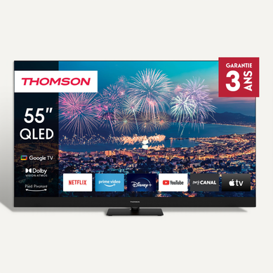 Téléviseur QLED 55" (139cm) 4k Uhd - Google TV - 55qg6c14 Téléviseur QLED 55" (139cm) 4k Uhd - Google TV - 55qg6c14