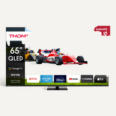 Téléviseur Qled 65" (165 Cm) 4k Uhd Google TV Pro Téléviseur Qled 65" (165 Cm) 4k Uhd Google TV Pro