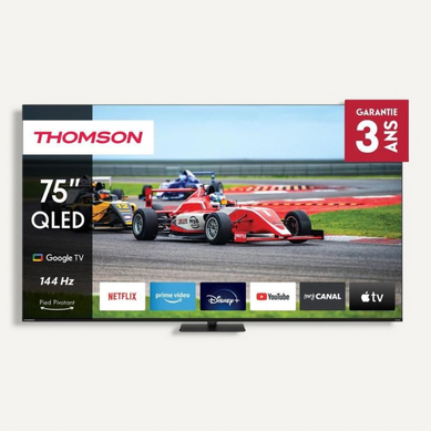 Téléviseur Qled 75” (195 Cm) 4k Uhd Google TV Pro -65qg7c04- Téléviseur Qled 75” (195 Cm) 4k Uhd Google TV Pro -65qg7c04-