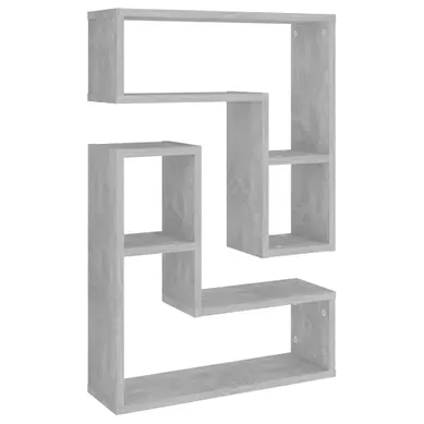 Lot De 2 Étagères Murales - Étagères Flottantes Gris Béton 50x15x50 Cm Aggloméré Lot De 2 Étagères Murales - Étagères Flottantes Gris Béton 50x15x50 Cm Aggloméré