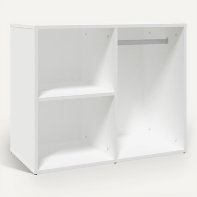 Armoire De Rangement - Armoire De Chambre Blanc 80x40x65 Cm Bois D'ingénierie Armoire De Rangement - Armoire De Chambre Blanc 80x40x65 Cm Bois D'ingénierie