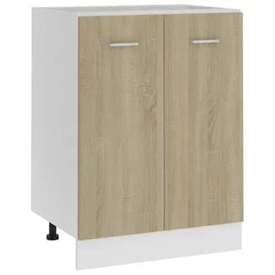 Meuble Bas De Cuisine - Armoire De Cuisine Chêne Sonoma 60x46x81,5cm Bois D’ingénierie Meuble Bas De Cuisine - Armoire De Cuisine Chêne Sonoma 60x46x81,5cm Bois D’ingénierie