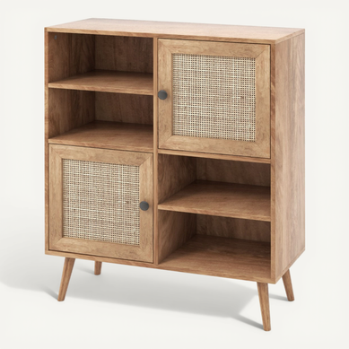 Buffet De Cuisine, Meuble Cuisine, Meuble De Rangement Avec 2 Placards 80x29,5x97 Cm Bois Buffet De Cuisine, Meuble Cuisine, Meuble De Rangement Avec 2 Placards 80x29,5x97 Cm Bois