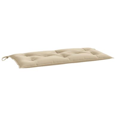 Coussin De Banc De Jardin - Coussin De Siège Beige 110x50x7 Cm Tissu Oxford Coussin De Banc De Jardin - Coussin De Siège Beige 110x50x7 Cm Tissu Oxford