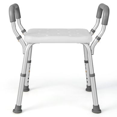 Baignoire, Tabouret De Douche Siège De Douche Hauteur Réglable 36-49 Cm Accoudoirs Ergonomique Baignoire, Tabouret De Douche Siège De Douche Hauteur Réglable 36-49 Cm Accoudoirs Ergonomique