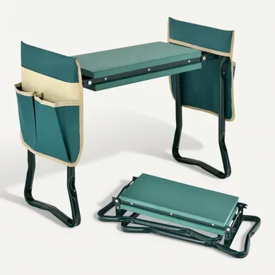 Tabourets De Jardinage Pliable Avec Coussin Eva Genouillère De Jardin 2 En 1 Cadre En Métal Tabourets De Jardinage Pliable Avec Coussin Eva Genouillère De Jardin 2 En 1 Cadre En Métal