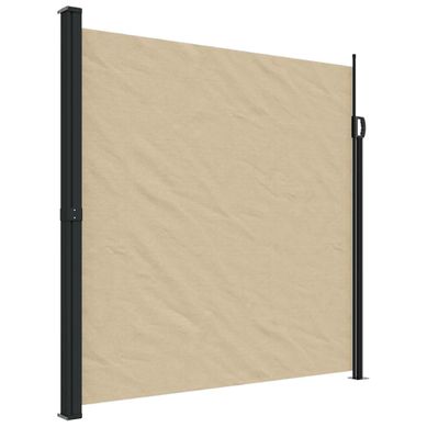 Store Banne - Auvent Latéral Rétractable Beige 200x600 Cm At215