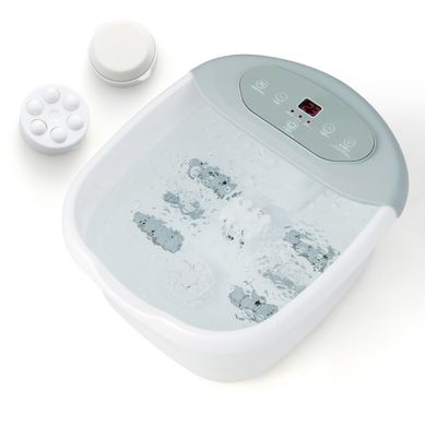 Masseur Pieds Bain De Pieds Avec Massage Automatique Massage Pieds 35-46°c Gris Masseur Pieds Bain De Pieds Avec Massage Automatique Massage Pieds 35-46°c Gris