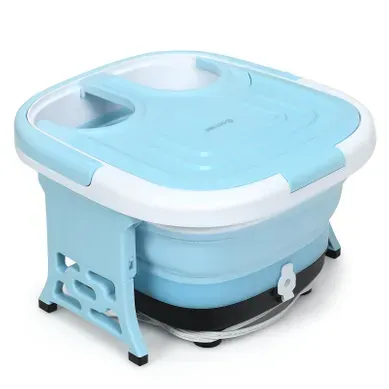 Masseur Pieds Bain De Pieds Thalasso Balnéothérapie Avec Télécommande Cuve Repliable Lumière Rouge Masseur Pieds Bain De Pieds Thalasso Balnéothérapie Avec Télécommande Cuve Repliable Lumière Rouge