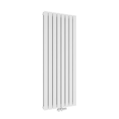 Radiateur Chauffage Central Vertical 1933 W Blanc En Acier Double Panneau H. 160 X L. 61 Cm Radiateur Chauffage Central Vertical 1933 W Blanc En Acier Double Panneau H. 160 X L. 61 Cm