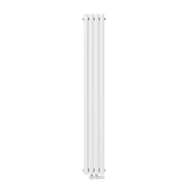 Radiateur Eau Chaude Vertical Blanc Acier H. 180 X L. 24 Cm 678 W Double Couche Tubes Ovals Radiateur Eau Chaude Vertical Blanc Acier H. 180 X L. 24 Cm 678 W Double Couche Tubes Ovals