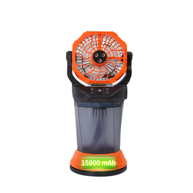 Ventilateur Brumisateur Camping Orange 15000mah 2000ml Oscillant 90° Rgb Lampe Brushless Ventilateur Brumisateur Camping Orange 15000mah 2000ml Oscillant 90° Rgb Lampe Brushless