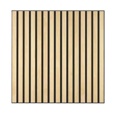 Set De 4 Panneaux Muraux Décoratifs 60x60 Cm - Bois