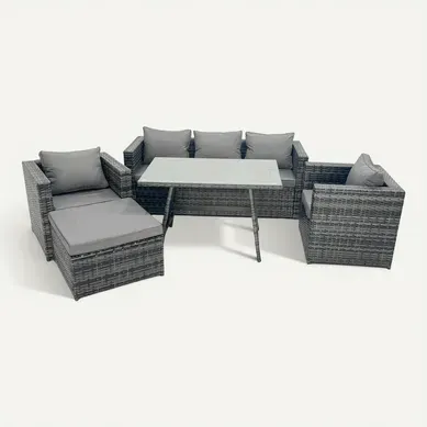 Salon De Jardin Extérieur En Résine Avec Fauteuil Gris Foncé Mixte Salon De Jardin Extérieur En Résine Avec Fauteuil Gris Foncé Mixte