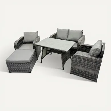 Salon De Jardin Avec Fauteuil Canapé 2 Places Grand Tabouret Salon De Jardin Avec Fauteuil Canapé 2 Places Grand Tabouret