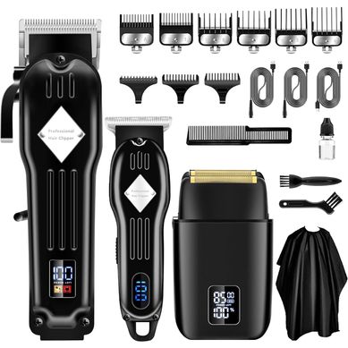 Kit Tondeuse à Cheveux – Noir Kit Tondeuse à Cheveux – Noir
