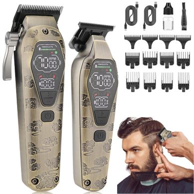 Kit Tondeuse Électrique Pour Cheveux – Usage Domestique, Coupe Précise Kit Tondeuse Électrique Pour Cheveux – Usage Domestique, Coupe Précise