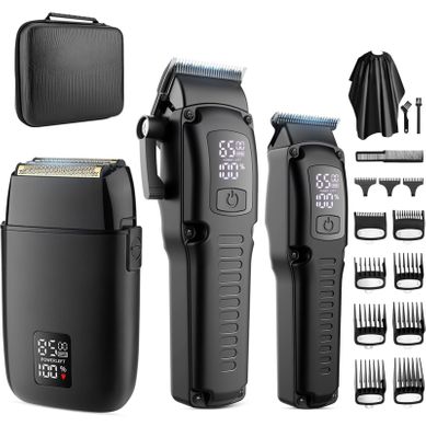 Kit Tondeuse Cheveux Professionnel Homme – Tondeuse, Rasoir, Trimmer Avec Boîte Eva Kit Tondeuse Cheveux Professionnel Homme – Tondeuse, Rasoir, Trimmer Avec Boîte Eva