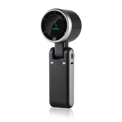Ventilateur Portable Turbo USB-c - 5 Vitesses, Mini Ventilateur Pliable - Noir