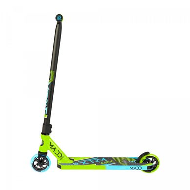 Trottinette Madd Kick Extreme En Vert Et Bleu - Performance Et Style Trottinette Madd Kick Extreme En Vert Et Bleu - Performance Et Style