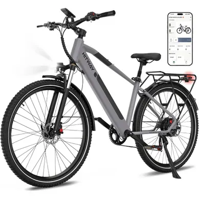 Vélo électrique 29" Vae-batterie 36v12.8ah-moteur 250w - 7 Vitesses - E-bike Gris