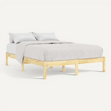 Lit Adulte Contemporain - Lit Double Cadre De Lit Bois Massif 120x190 Cm Petit Double Lit Adulte Contemporain - Lit Double Cadre De Lit Bois Massif 120x190 Cm Petit Double