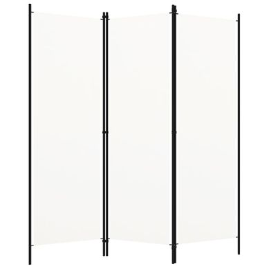 Paravent Cloison De Séparation 3 Panneaux Blanc 150x180 Cm Paravent Cloison De Séparation 3 Panneaux Blanc 150x180 Cm
