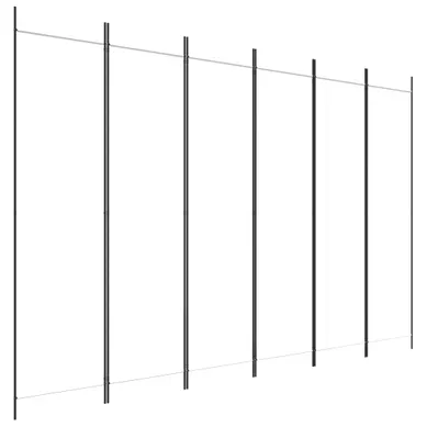 Paravent Cloison De Séparation 6 Panneaux Blanc 300x200 Cm Tissu Paravent Cloison De Séparation 6 Panneaux Blanc 300x200 Cm Tissu
