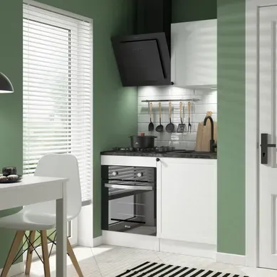 Ensemble Cuisine ELSA - Blanc - L.120cm Ensemble Cuisine ELSA - Blanc - L.120cm