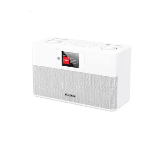 Radio Portable Numérique Blanc DAB+  Cr-st100s